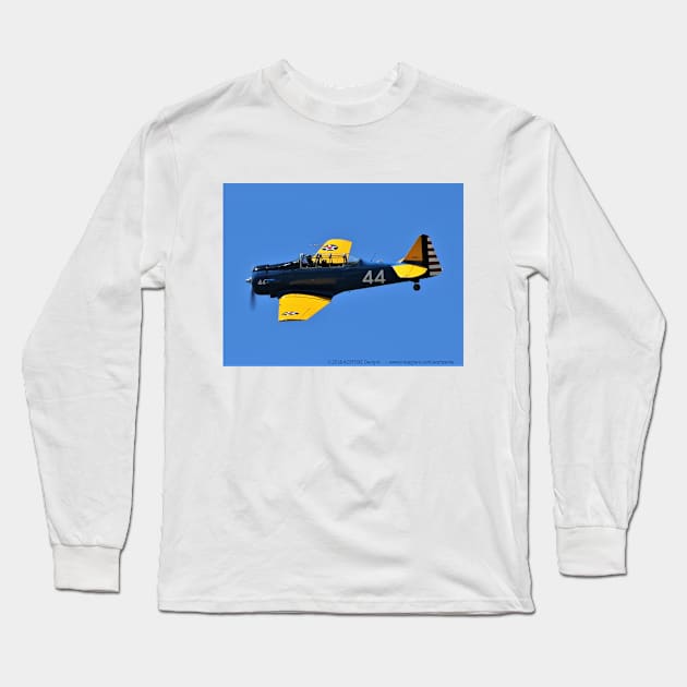 T-6 Texan Army Air Corps Long Sleeve T-Shirt by acefox1